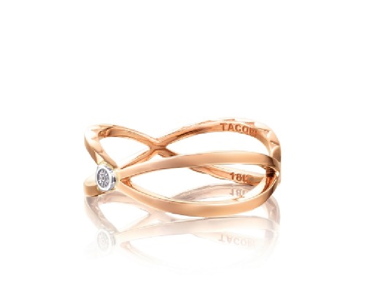 Tacori Ivy Lane Trellis 18K Rose Gold Ring - Serial No. 2067698 - Size 7 - 50% Off - Final Sale